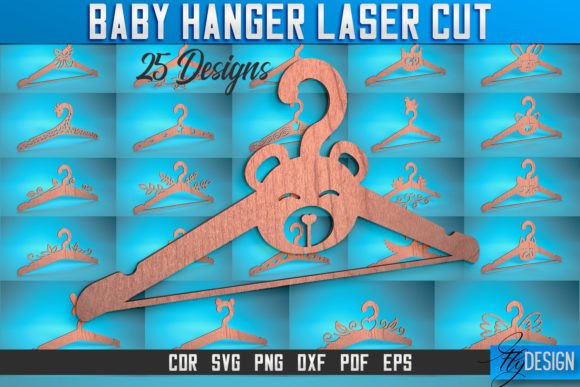Download Baby Hanger Laser Cut SVG | Baby Design - Baby design Collection
