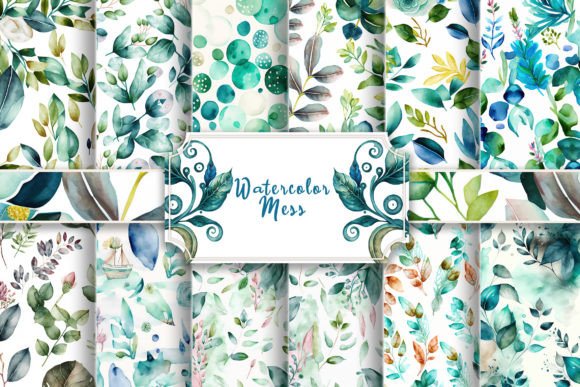 Download Watercolor Floral Theme Artistic Mess - Floral theme Collection