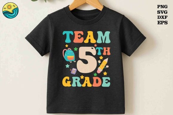 Download Team 5th Grade SVG PNG – Fun School Svg - Fun school svg Collection